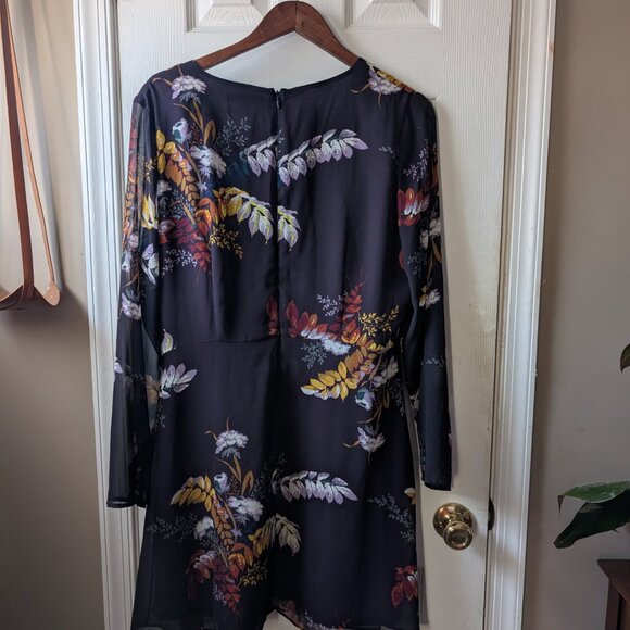 Madewell Lilyblossom Button-Front Dress in Blooming Oasis sz 14 - Picture 7 of 8